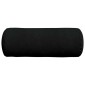 vidaXL Μαξιλάρια Στήριγμα 2 pcs Μαύρο Ø 25 x 70 cm Ύφασμα Μικροΐνας