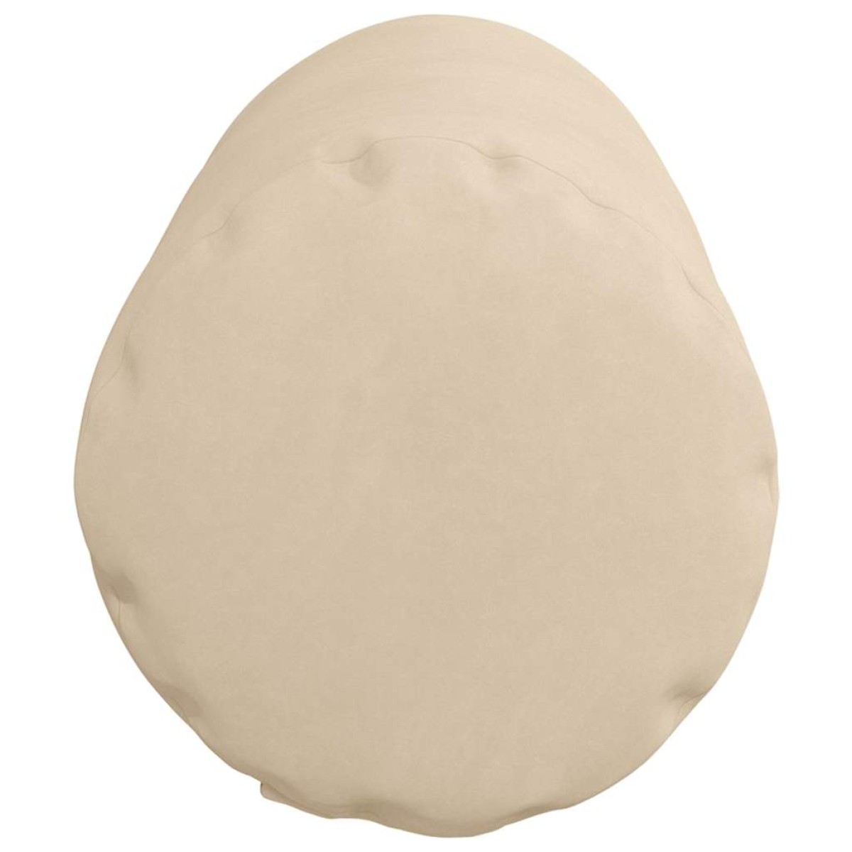 vidaXL Μαξιλάρια Στήριγμα 2 pcs Κρεμ Ø 25 x 70 cm Ύφασμα Μικροΐνας