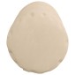vidaXL Μαξιλάρια Στήριγμα 2 pcs Κρεμ Ø 25 x 70 cm Ύφασμα Μικροΐνας
