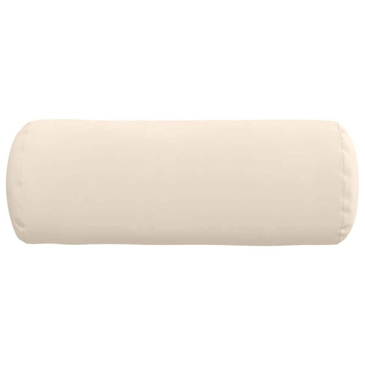 vidaXL Μαξιλάρια Στήριγμα 2 pcs Μπεζ Ø 25 x 70 cm Ύφασμα Μικροΐνας