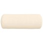 vidaXL Μαξιλάρια Στήριγμα 2 pcs Κρεμ Ø 25 x 70 cm Υφασμάτινο Κορντουρά