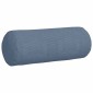 vidaXL Μαξιλάρια Στήριγμα 2 pcs Μπλε Ø 25 x 70 cm Υφασμάτινο Κορντουρά