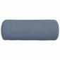 vidaXL Μαξιλάρια Στήριγμα 2 pcs Μπλε Ø 25 x 70 cm Υφασμάτινο Κορντουρά