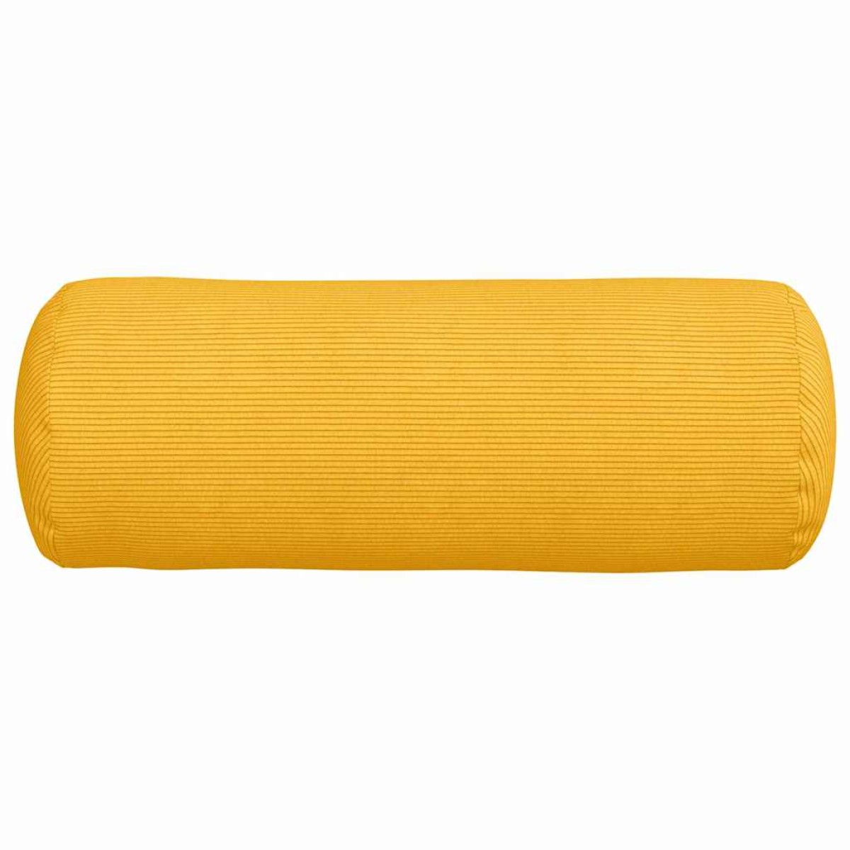 vidaXL Μαξιλάρια Στήριγμα 2 pcs Απαλό Κίτρινο Ø 25 x 70 cm