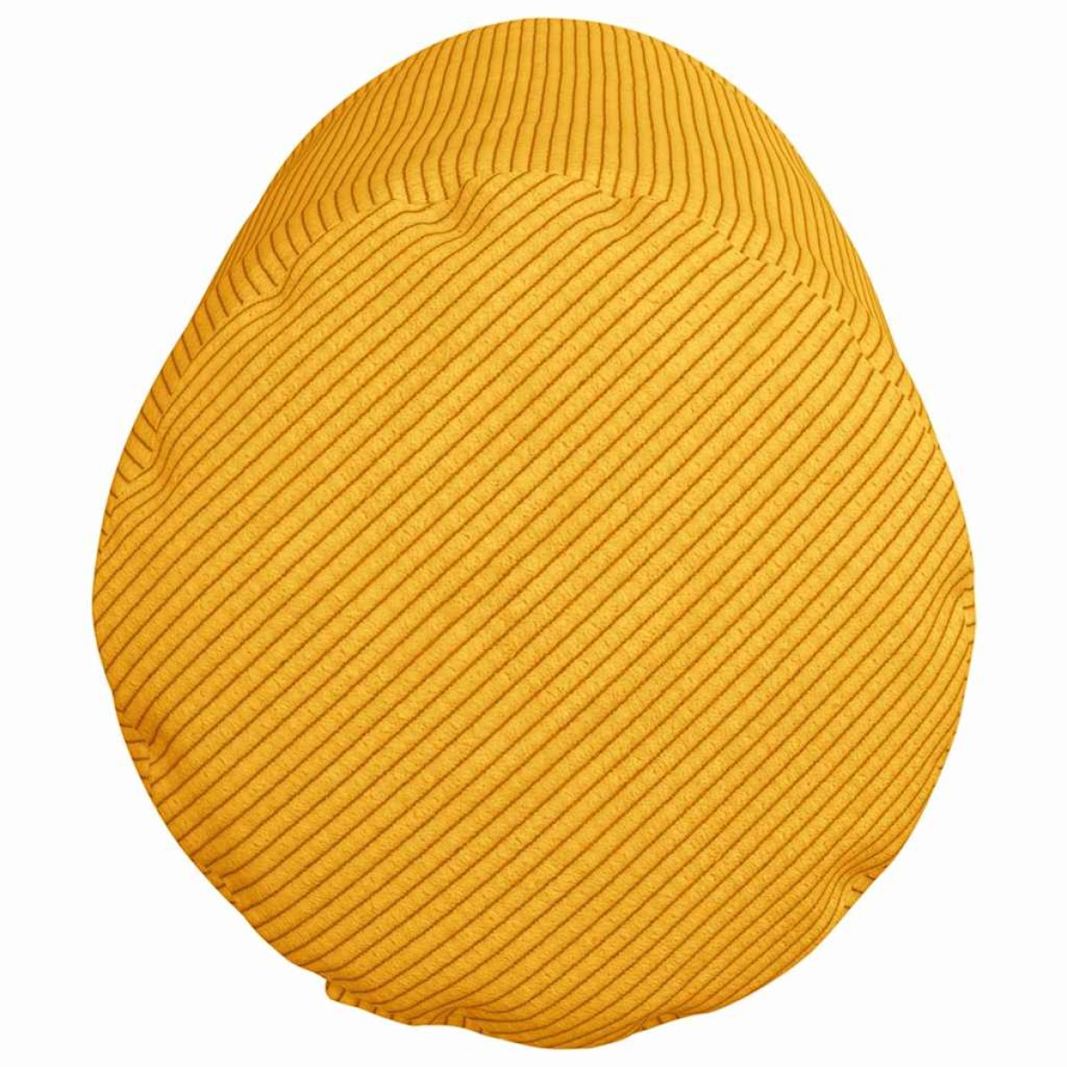 vidaXL Μαξιλάρια Στήριγμα 2 pcs Απαλό Κίτρινο Ø 25 x 70 cm