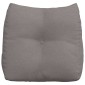 vidaXL Μαξιλάρι Πλάτης Taupe 45 x 24 x 50 εκ ύφασμα