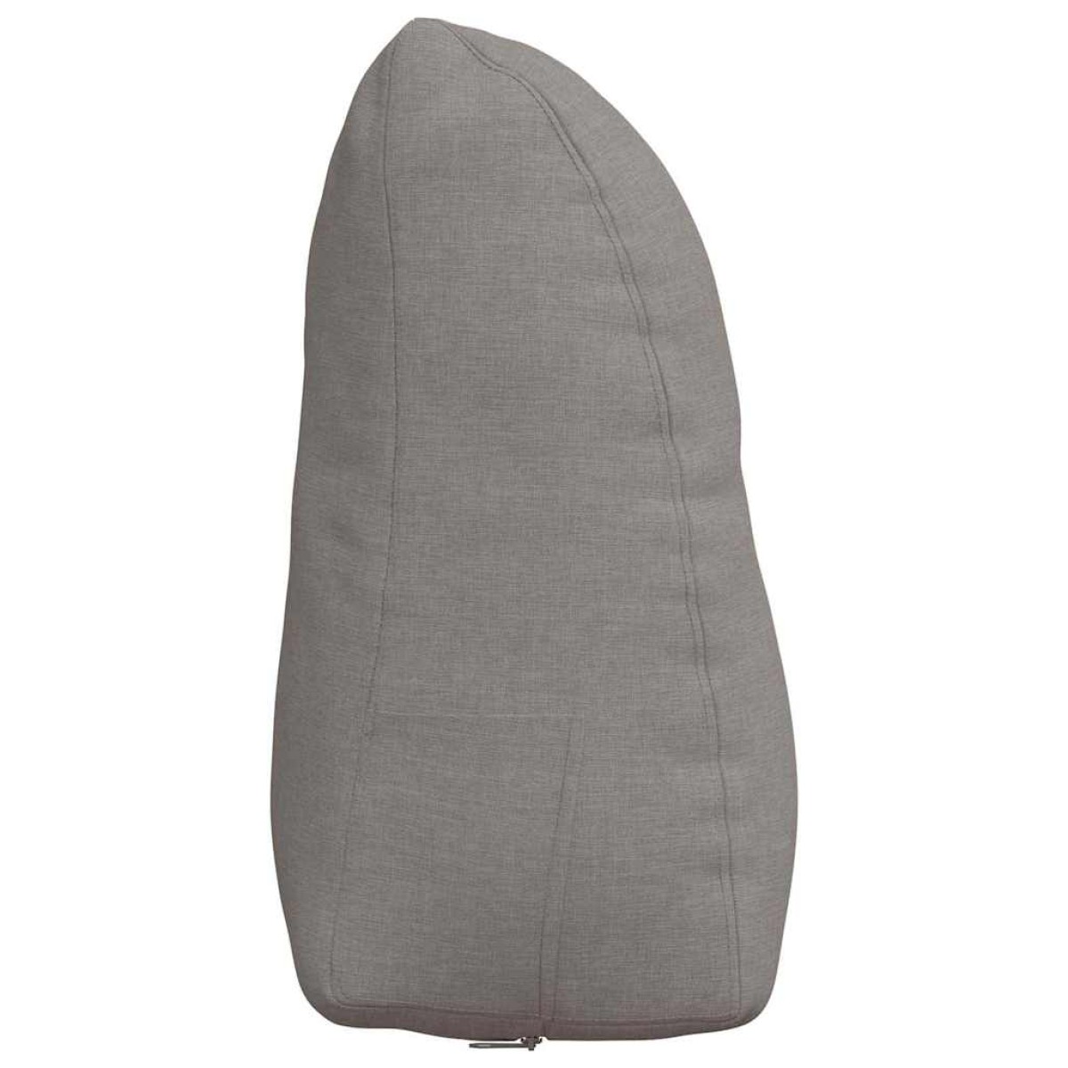 vidaXL Μαξιλάρι Πλάτης Taupe 45 x 24 x 50 εκ ύφασμα