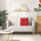 vidaXL Μαξιλάρι Πλάτης Κόκκινο 45 x 24 x 50 εκ ύφασμα
