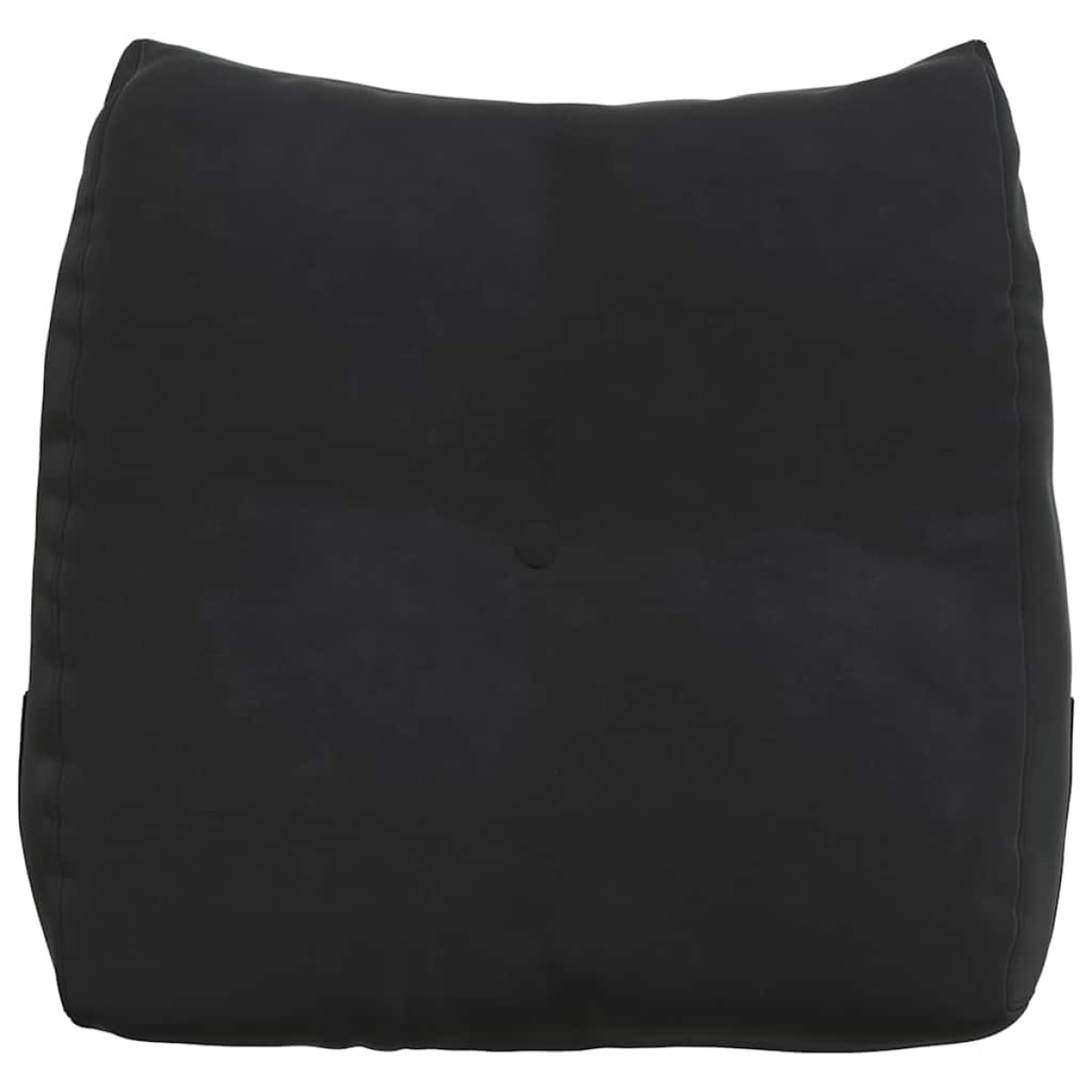 vidaXL Μαξιλάρι Πλάτης Μαύρο 45 x 24 x 50 εκ Βελούδο
