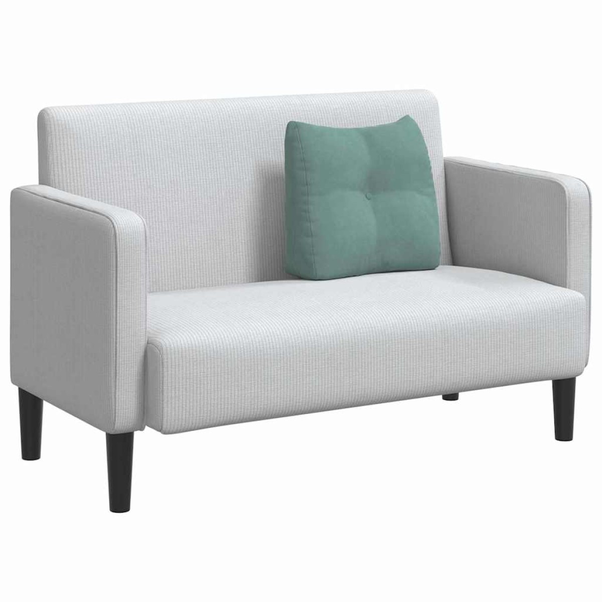 vidaXL Μαξιλάρι Πλάτης Θαλασσί 45 x 24 x 50 εκ Βελούδο