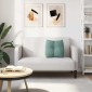 vidaXL Μαξιλάρι Πλάτης Θαλασσί 45 x 24 x 50 εκ Βελούδο
