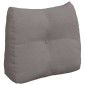 vidaXL Μαξιλάρι Πλάτης Taupe 60 x 24 x 50 εκ ύφασμα
