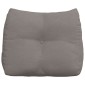 vidaXL Μαξιλάρι Πλάτης Taupe 60 x 24 x 50 εκ ύφασμα