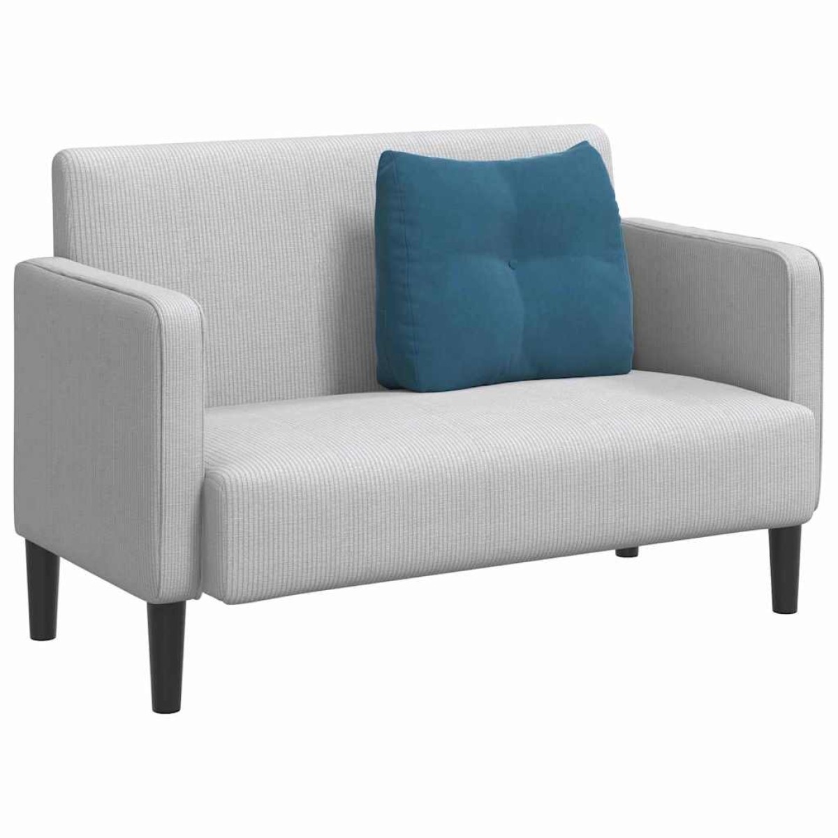 vidaXL Μαξιλάρι Πλάτης Μπλε 60 x 24 x 50 εκ Βελούδο