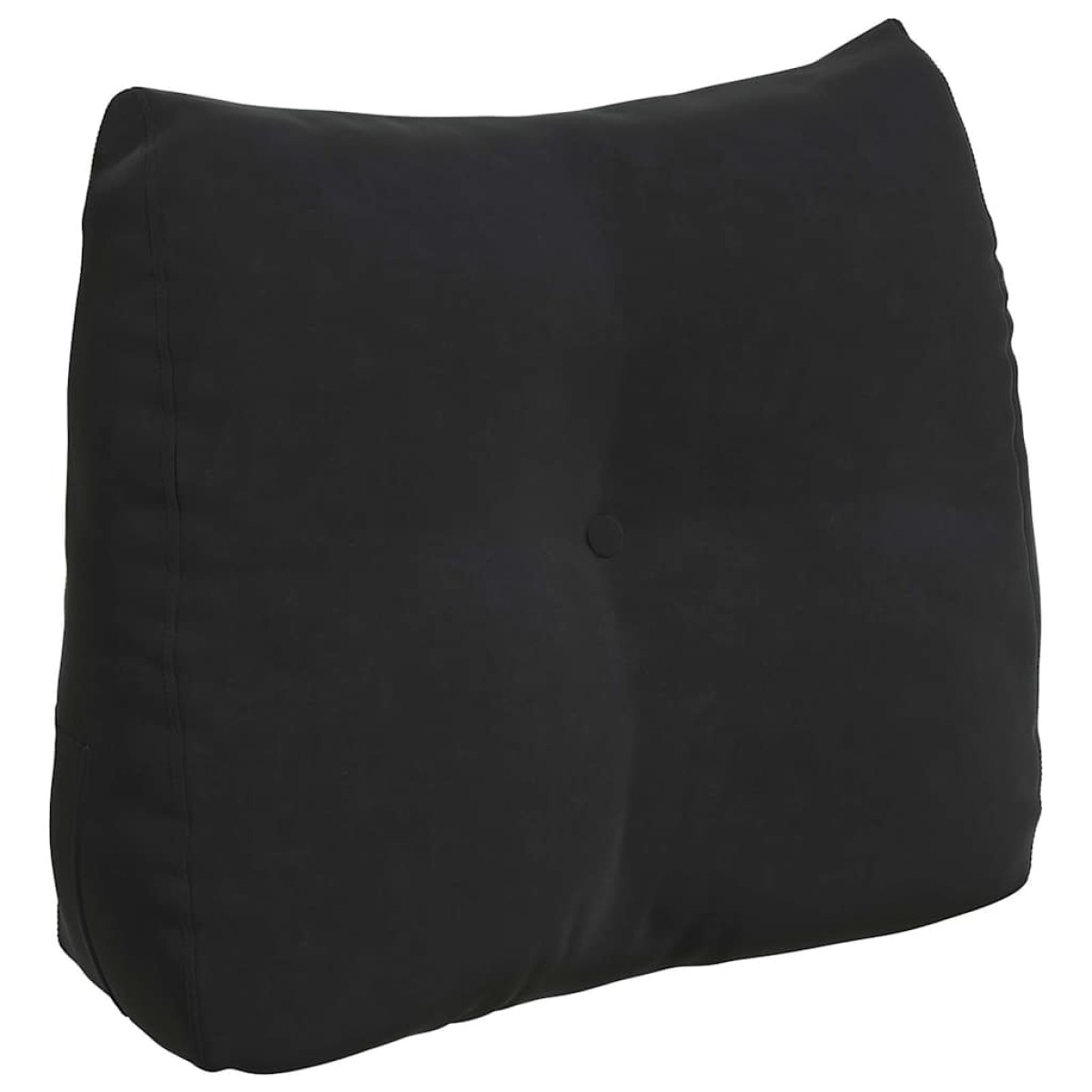 vidaXL Μαξιλάρι Πλάτης Μαύρο 60 x 24 x 50 εκ Βελούδο
