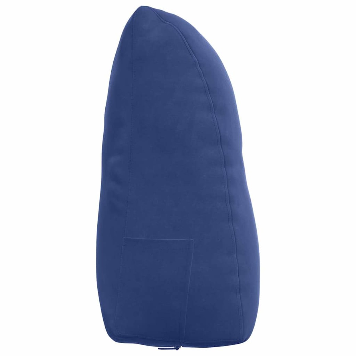 vidaXL Μαξιλάρι Πλάτης Μπλε Αστυνομίας 60 x 24 x 50 εκ Βελούδο