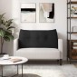 vidaXL Μαξιλάρι Πλάτης Μαύρο 100 x 24 x 50 εκ ύφασμα