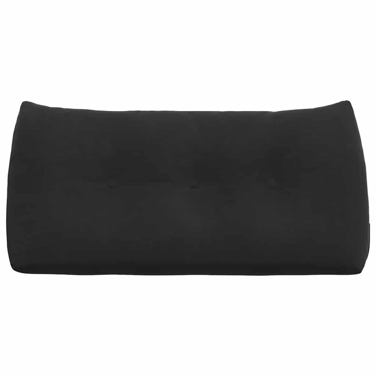 vidaXL Μαξιλάρι Πλάτης Μαύρο 100 x 24 x 50 εκ Βελούδο