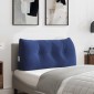 vidaXL Μαξιλάρι Πλάτης Μπλε Αστυνομίας 100 x 24 x 50 εκ Βελούδο