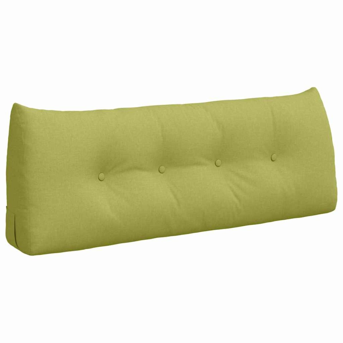 vidaXL Μαξιλάρι Πλάτης Ανοιχτό Πράσινο 120 x 24 x 50 εκ ύφασμα