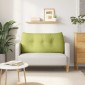 vidaXL Μαξιλάρι Πλάτης Ανοιχτό Πράσινο 120 x 24 x 50 εκ ύφασμα