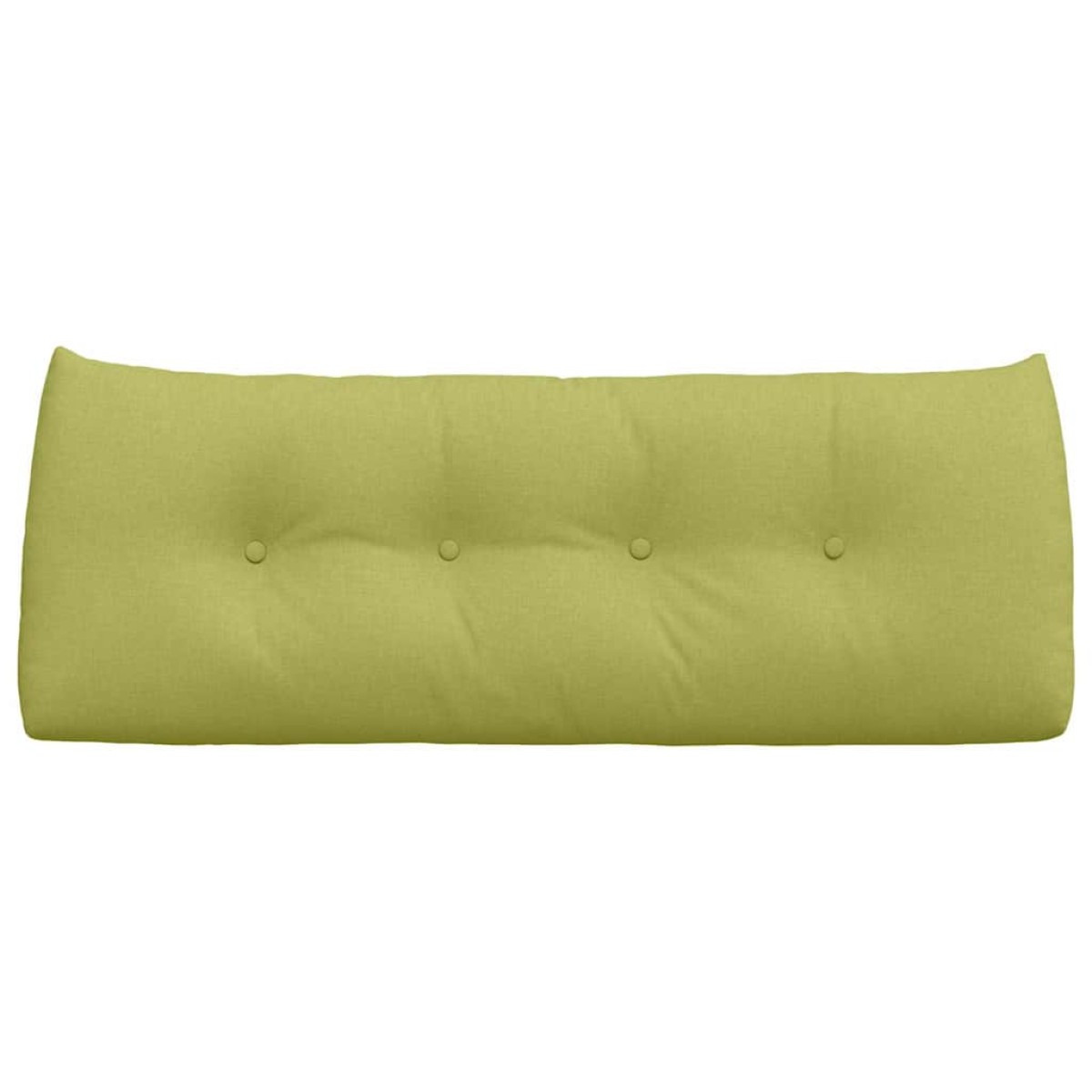 vidaXL Μαξιλάρι Πλάτης Ανοιχτό Πράσινο 120 x 24 x 50 εκ ύφασμα