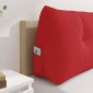 vidaXL Μαξιλάρι Πλάτης Κόκκινο 120 x 24 x 50 εκ ύφασμα