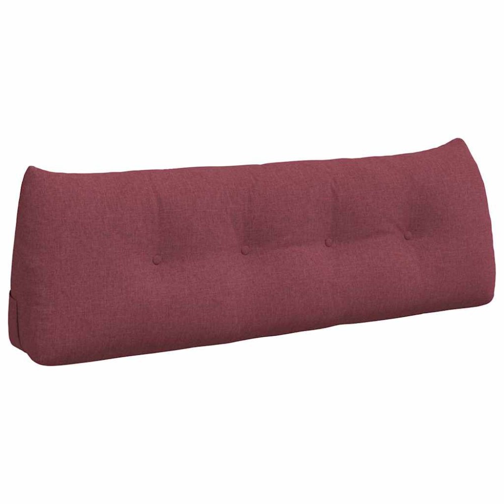 vidaXL Μαξιλάρι Πλάτης Κόκκινο 140 x 24 x 50 εκ ύφασμα