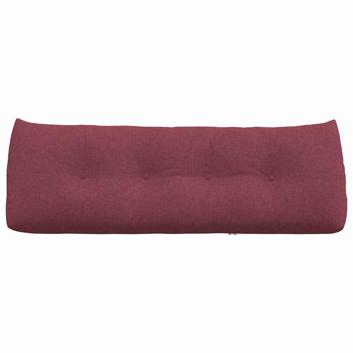 vidaXL Μαξιλάρι Πλάτης Κόκκινο 140 x 24 x 50 εκ ύφασμα