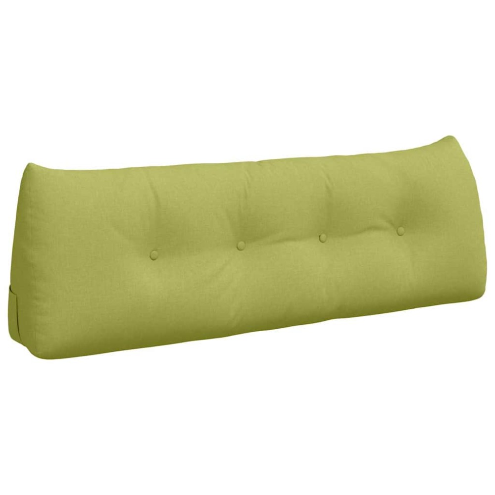 vidaXL Μαξιλάρι Πλάτης Ανοιχτό Πράσινο 140 x 24 x 50 εκ ύφασμα