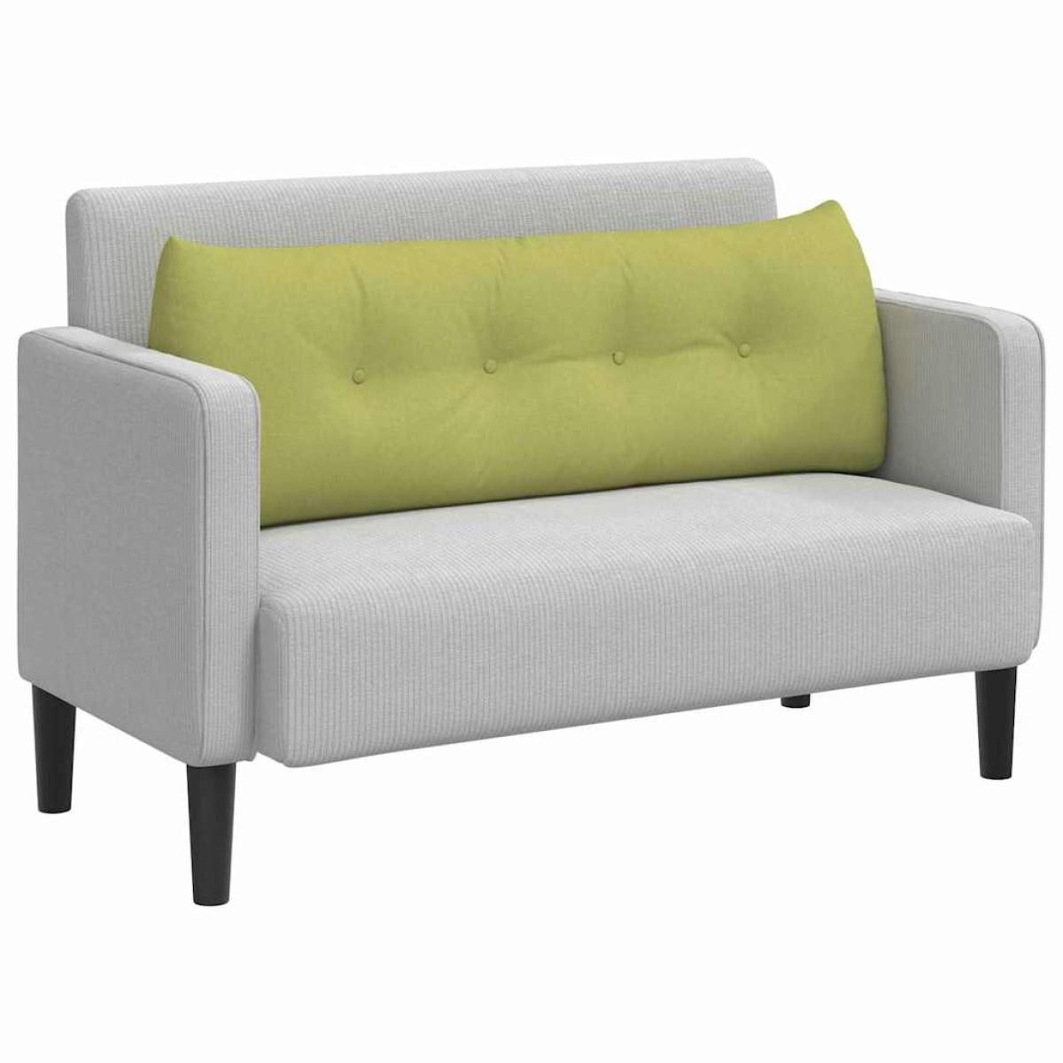 vidaXL Μαξιλάρι Πλάτης Ανοιχτό Πράσινο 140 x 24 x 50 εκ ύφασμα
