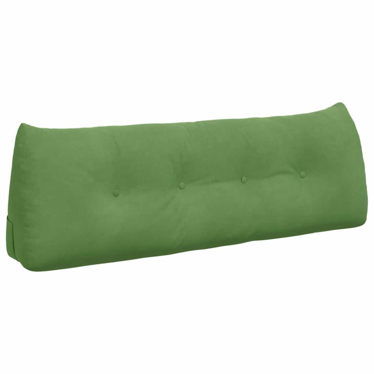 vidaXL Μαξιλάρι Πλάτης Ανοιχτό Πράσινο 140 x 24 x 50 εκ Βελούδο