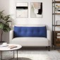 vidaXL Μαξιλάρι Πλάτης Μπλε Αστυνομίας 140 x 24 x 50 εκ Βελούδο