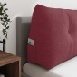 vidaXL Μαξιλάρι Πλάτης Κόκκινο 160 x 24 x 50 εκ ύφασμα