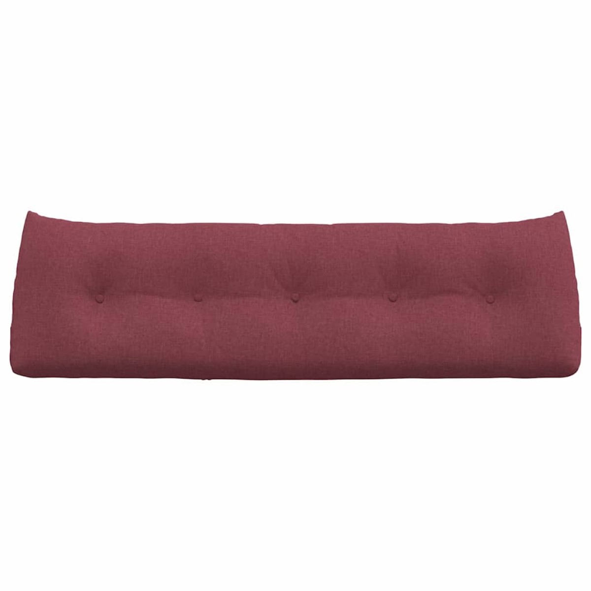 vidaXL Μαξιλάρι Πλάτης Κόκκινο 160 x 24 x 50 εκ ύφασμα