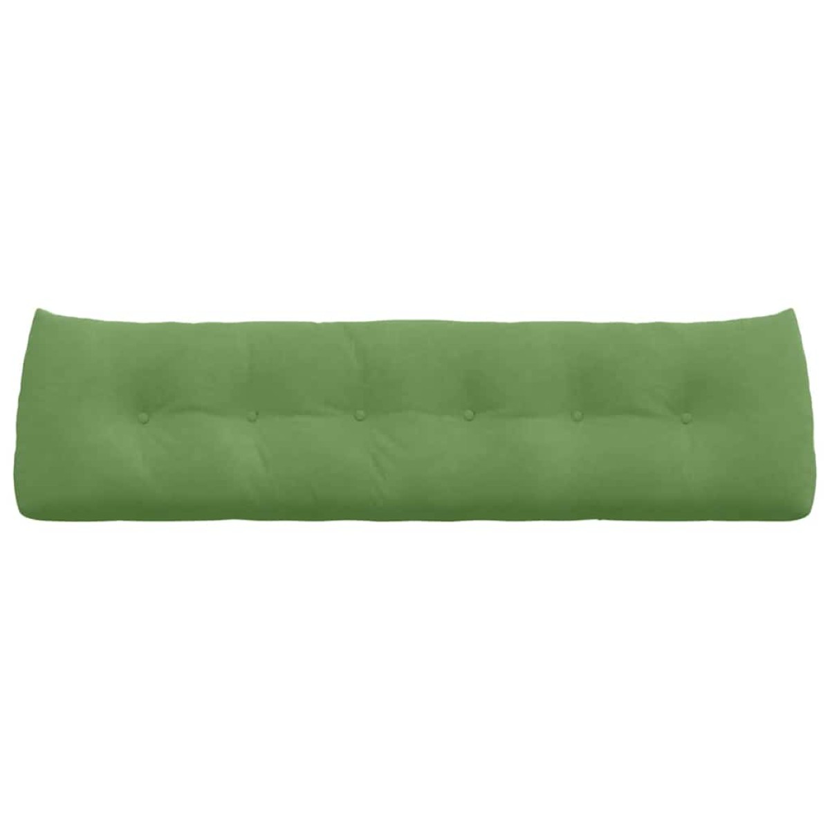vidaXL Μαξιλάρι Πλάτης Ανοιχτό Πράσινο 180 x 24 x 50 εκ Βελούδο