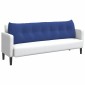 vidaXL Μαξιλάρι Πλάτης Μπλε Αστυνομίας 180 x 24 x 50 εκ Βελούδο