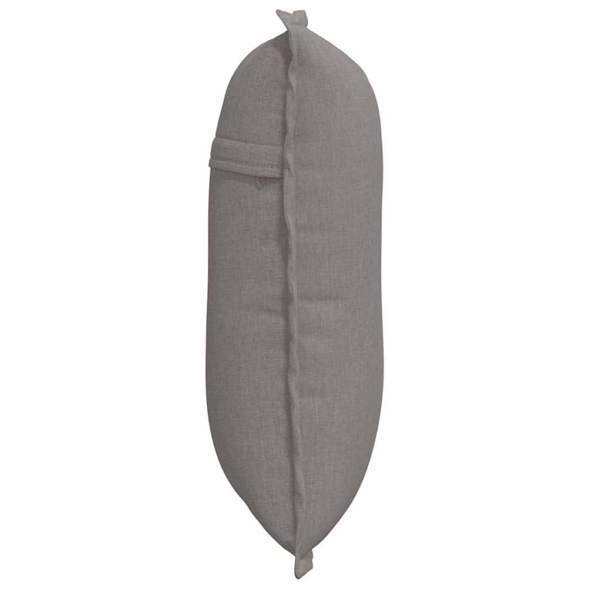 vidaXL Μαξιλάρι Πλάτης Taupe 50 x 19 x 45 εκ ύφασμα