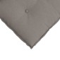 vidaXL Μαξιλάρι Πλάτης Taupe 50 x 19 x 45 εκ ύφασμα