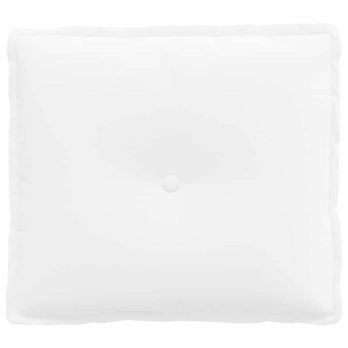 vidaXL Μαξιλάρι Πλάτης Λευκό 50 x 19 x 45 εκ ύφασμα