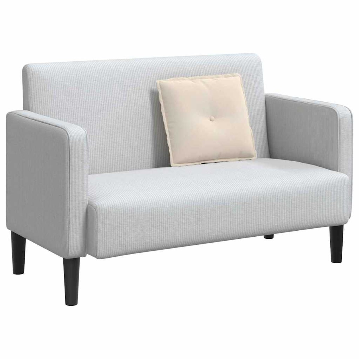 vidaXL Μαξιλάρι Πλάτης Μπεζ 50 x 45 εκ. Ύφασμα Μικροΐνας