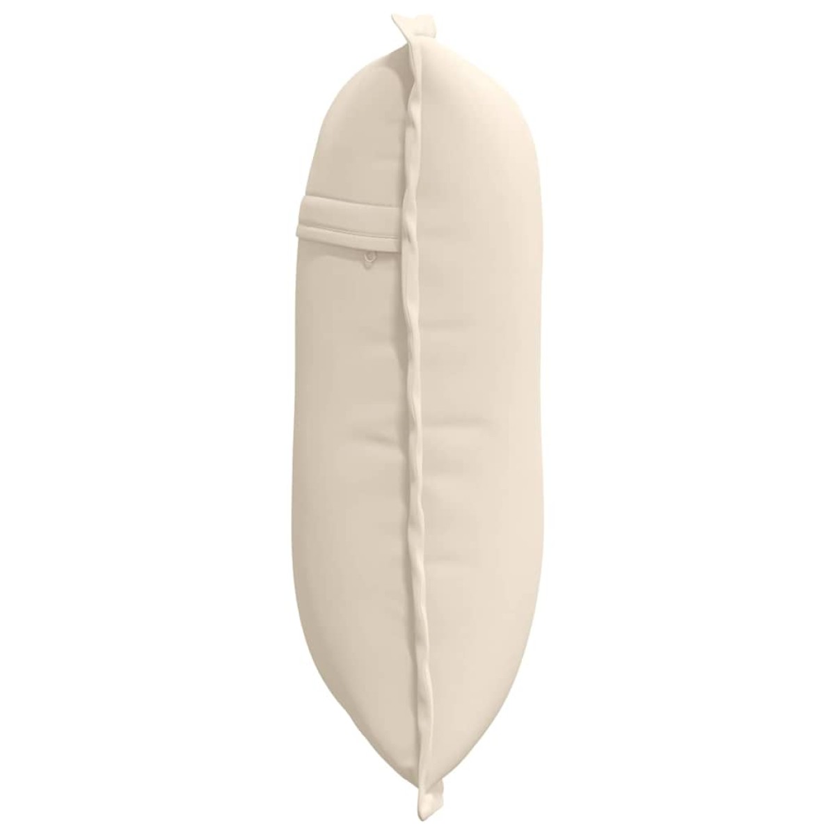 vidaXL Μαξιλάρι Πλάτης Μπεζ 50 x 45 εκ. Ύφασμα Μικροΐνας