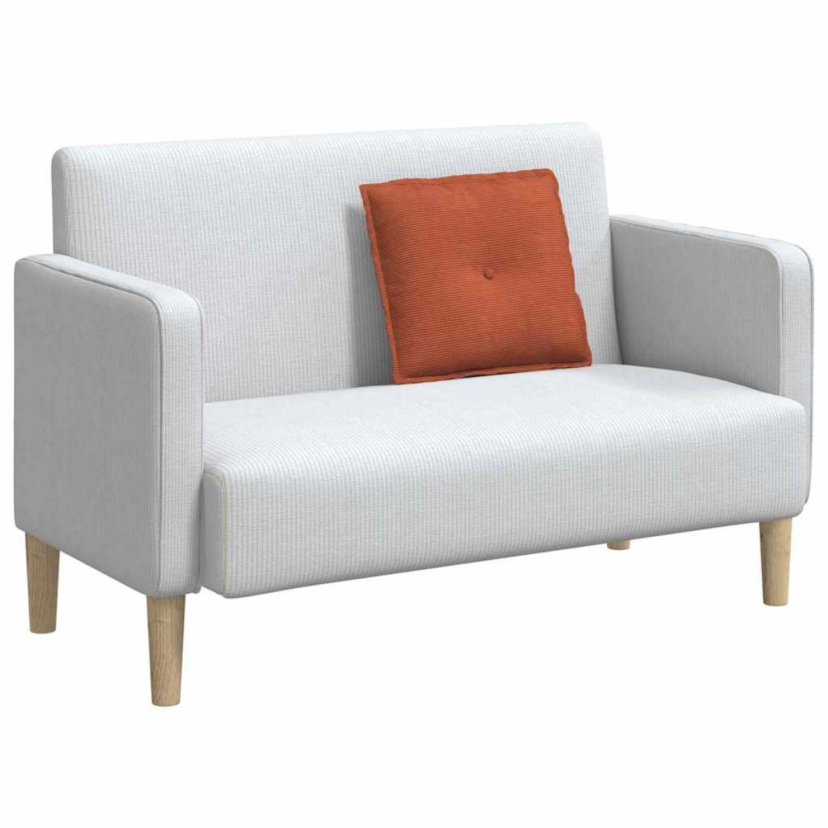 vidaXL Μαξιλάρι Πλάτης Κόκκινο Πορτοκαλί 50 x 45 εκ.