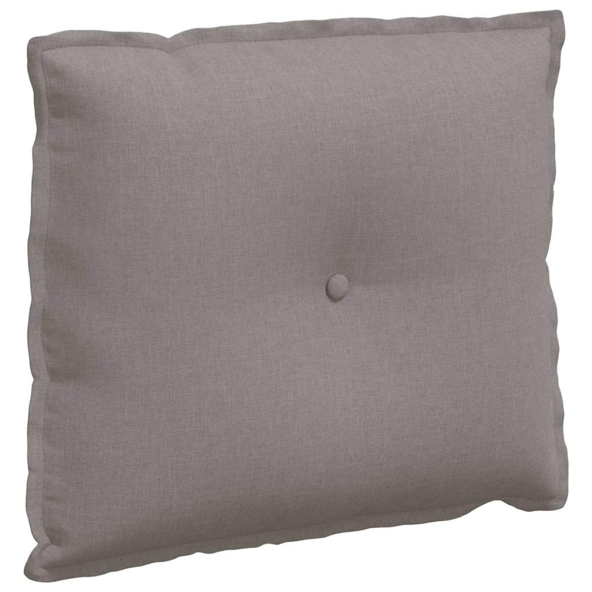 vidaXL Μαξιλάρι Πλάτης Taupe 60 x 19 x 50 εκ ύφασμα