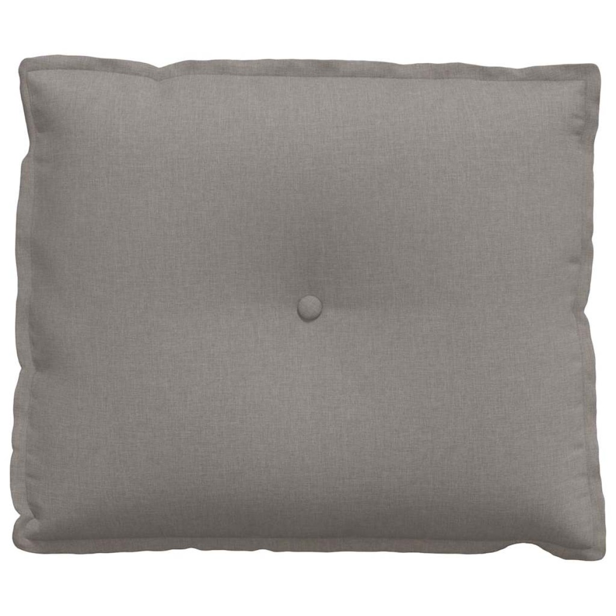 vidaXL Μαξιλάρι Πλάτης Taupe 60 x 19 x 50 εκ ύφασμα