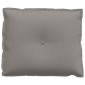 vidaXL Μαξιλάρι Πλάτης Taupe 60 x 19 x 50 εκ ύφασμα