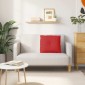 vidaXL Μαξιλάρι Πλάτης Κόκκινο 60 x 19 x 50 εκ ύφασμα