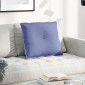 vidaXL Μαξιλάρι Πλάτης Μπλε τζην 60 x 19 x 50 εκ ύφασμα