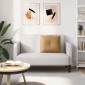 vidaXL Μαξιλάρι Πλάτης Καφέ 60 x 50 cm Υφασμάτινο Κορντουρά