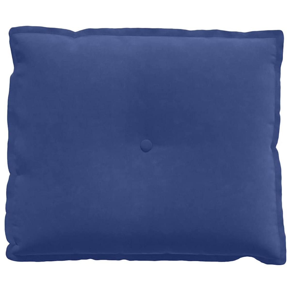 vidaXL Μαξιλάρι Πλάτης Μπλε Αστυνομίας 60 x 50 cm Υφασμάτινο Κορντουρά